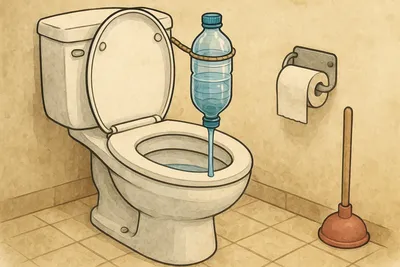 トイレの水を節約するペットボトルは危険？詰まり・故障を避ける現実的な方法