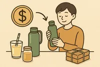 飲み物を買わない節約方法｜水筒・自作・まとめ買いで固定費化するコツ