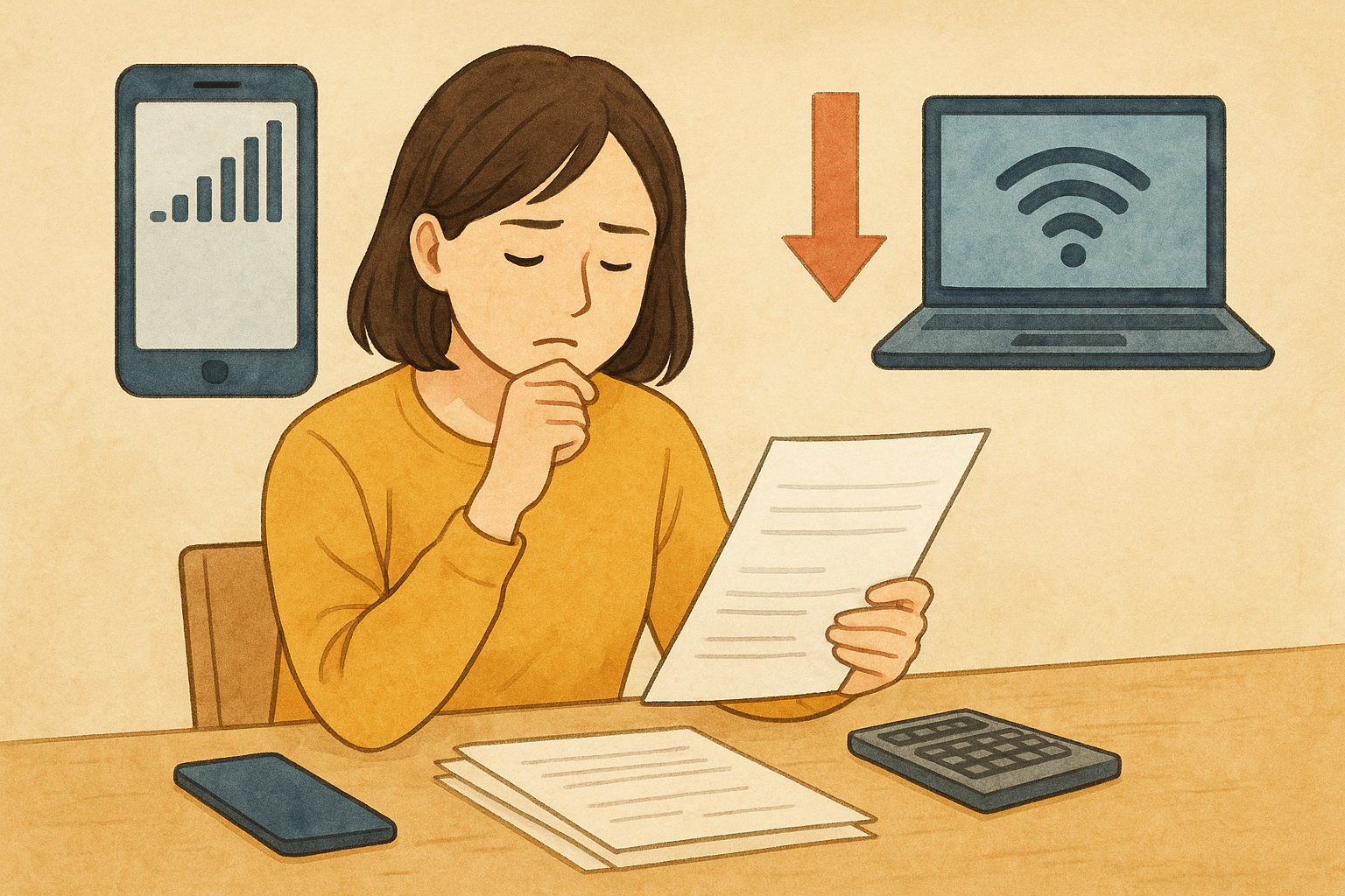 通信費を家計で見直すコツ｜スマホとネット固定費をムリなく下げる方法