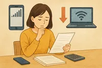 通信費を家計で見直すコツ｜スマホとネット固定費をムリなく下げる方法