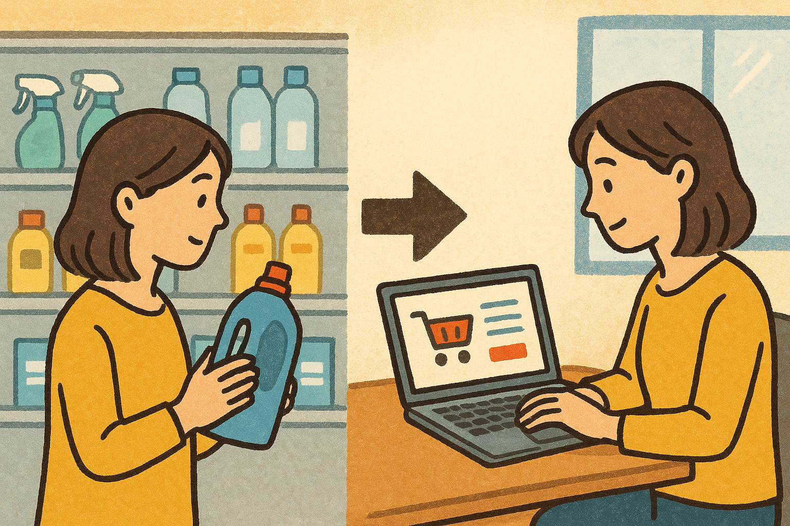 安い日用品の買う場所を比較して節約するコツ【店舗・ネット使い分け】