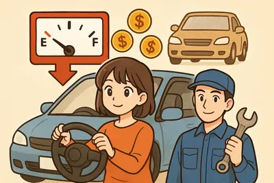 ガソリン代の節約は「乗り方×整備×買い方」で無理なく減らせます