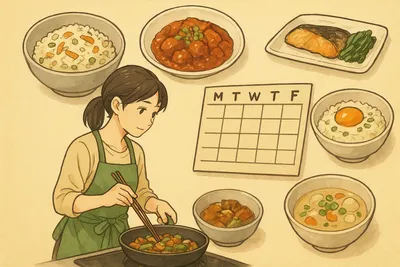 節約飯レシピで食費を抑えるコツと1週間の回し方