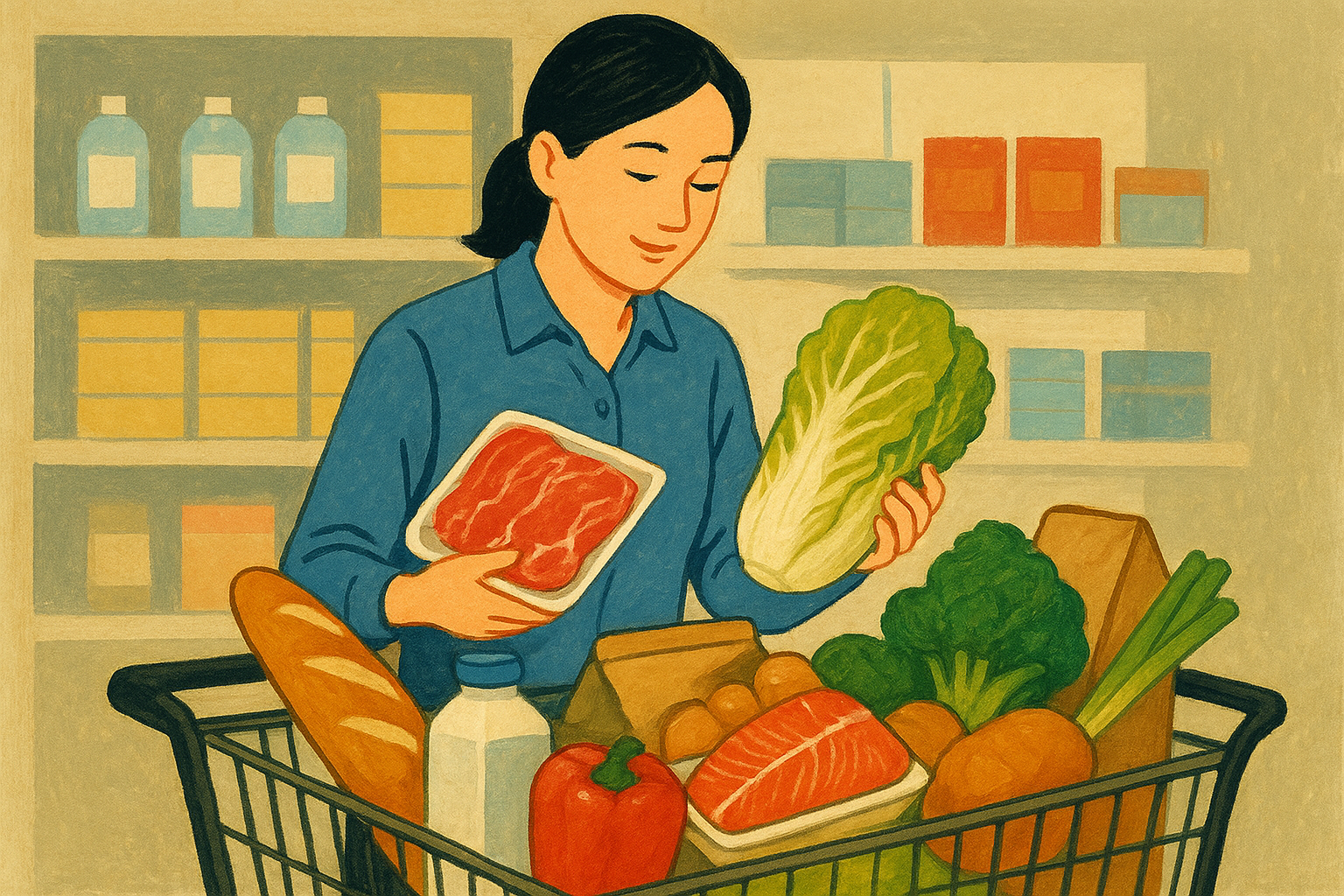 節約につながる食材まとめ買いのコツ|週1回でムダを減らす方法