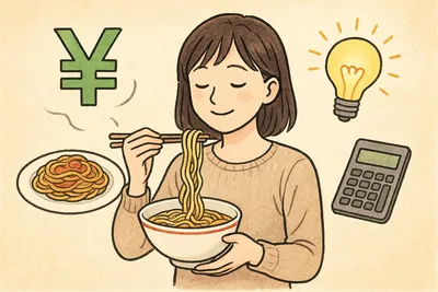 節約はうどんとパスタで決まる？食費と光熱費を同時に抑えるコツ