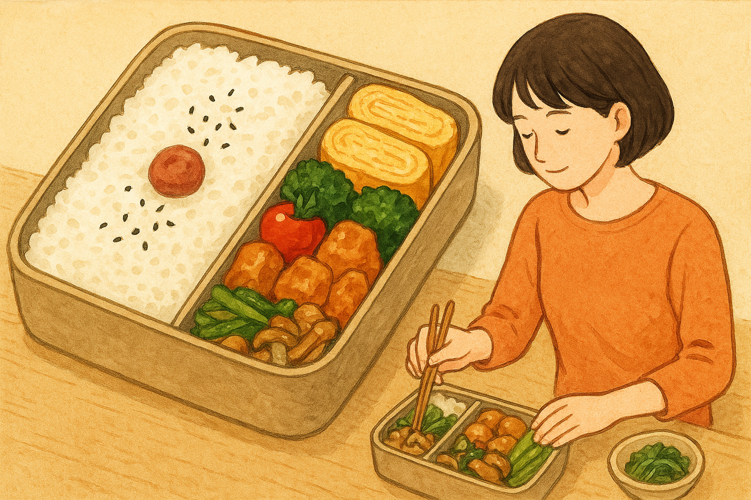 節約しながら簡単に続くお弁当術｜朝10分と作り置きで食費を整える