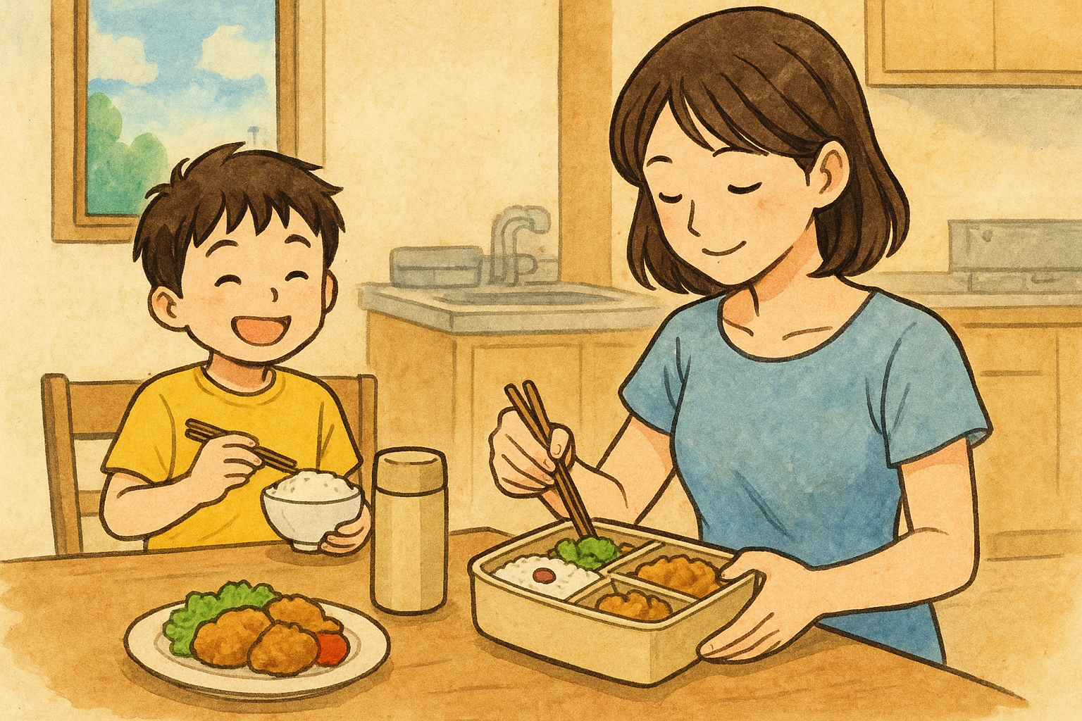 夏休みのお昼ご飯を節約するコツ｜時短・マンネリ回避も両立