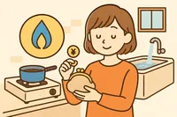 一人暮らしのガス代を節約する方法7選｜お風呂とキッチンから見直す