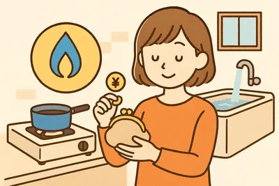 一人暮らしのガス代を節約する方法7選｜お風呂とキッチンから見直す