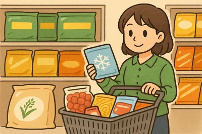 業務スーパーで節約できる食材と買い方のコツ｜冷凍・大容量をムダなく使う