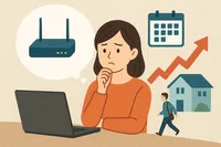 光回線の見直しタイミングはいつ？更新月と生活変化で損を減らす方法