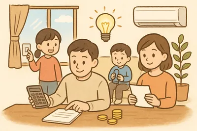 家族の光熱費を無理なく節約するコツと手順まとめ