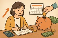 手取り15万円でも貯金できる方法｜先取りと固定費で月1.5万〜3万円を目指す