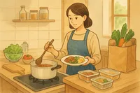 食費2万円の献立を続けるコツ｜週1まとめ買いと使い回し設計