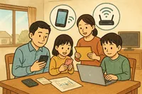 家族の通信費を節約する方法｜スマホ代と自宅回線をまとめて最適化