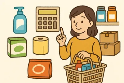 日用品を安く買うコツは4つだけ｜単価比較・まとめ買い・ポイント・在庫管理