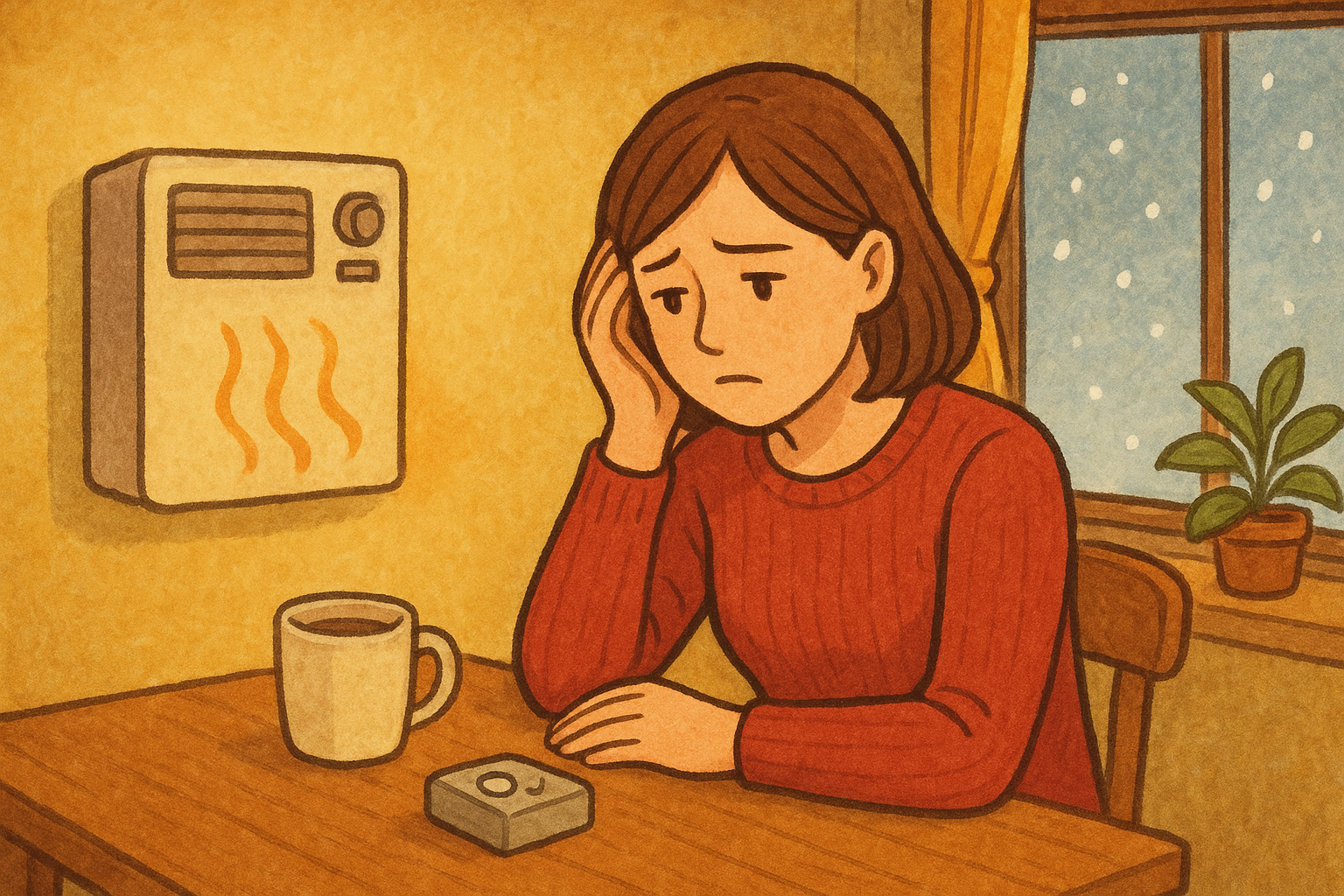 暖房をつけない節約は逆効果も？切る時間と代替策の正解