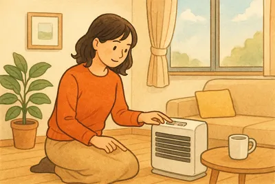 暖房の節約は温度設定より「室温20℃」が目安｜1℃下げて電気代を抑えるコツ